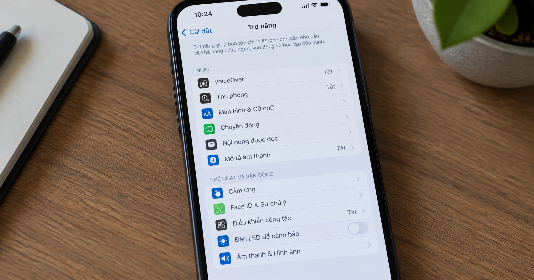 Cách tắt đèn flash khi có tin nhắn trên iPhone - image 1 Cách tắt đèn flash khi có tin nhắn trên iPhone - image 1