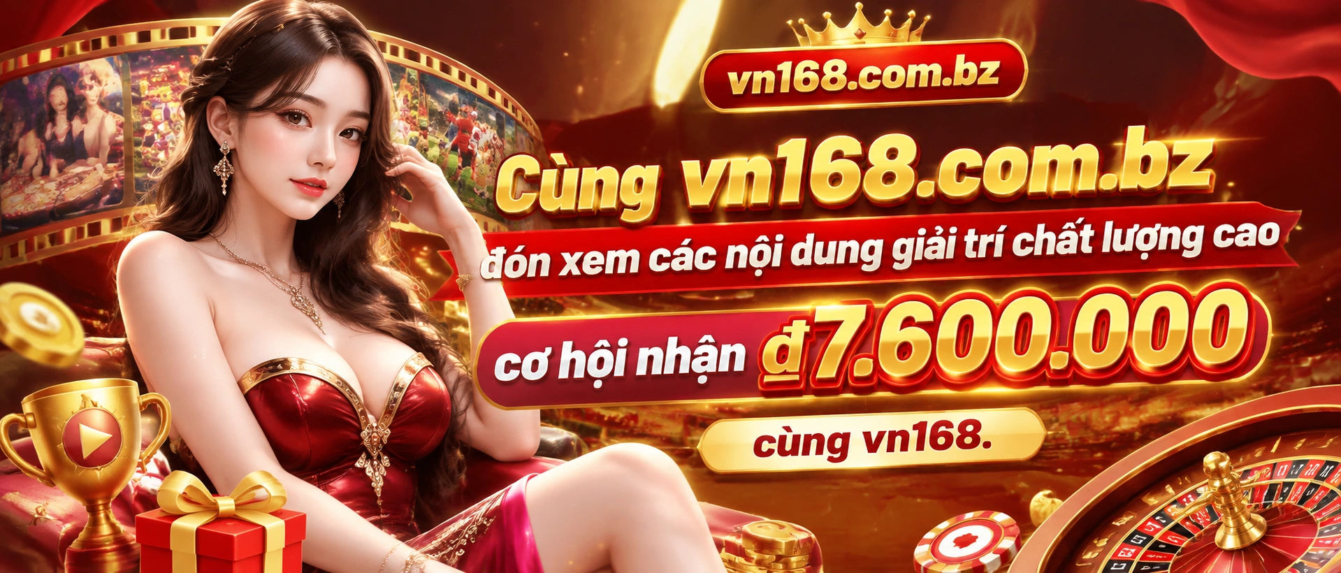 Khu trò chơi trực tuyến vn168.com.bz