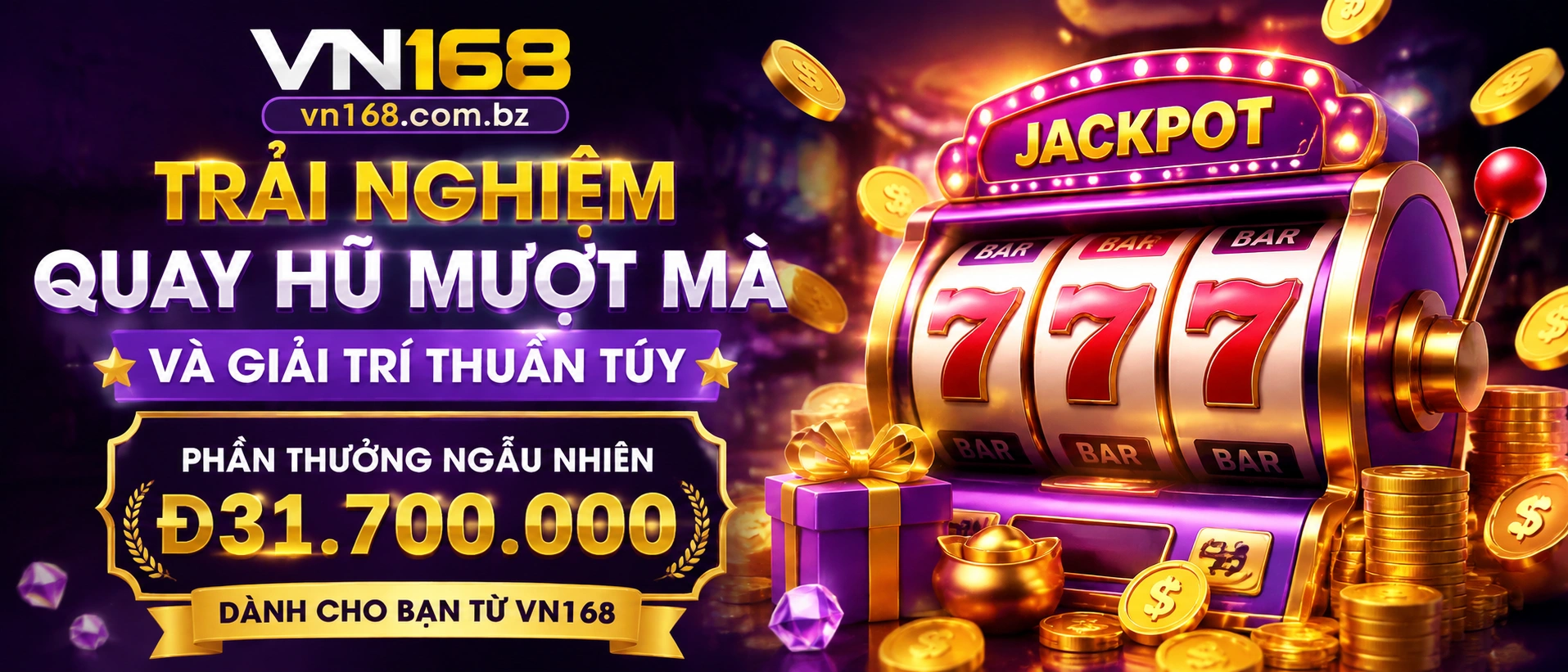 Ảnh minh họa khu Nổ Hũ trên vn168 với phong cách hiện đại
